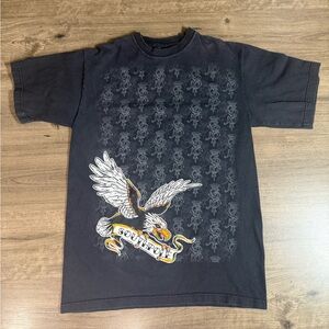 Vintage South Pole Short Sleeve Shirt Eagle Logo Large